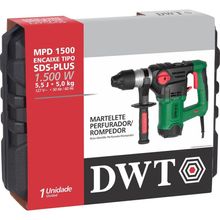 Martelete Perfurador-rompedor 1.500W Mpd 1500 Dwt 110V