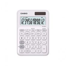 Calculadora De Mesa Casio Branca - Ms-20uc-we-w-dc