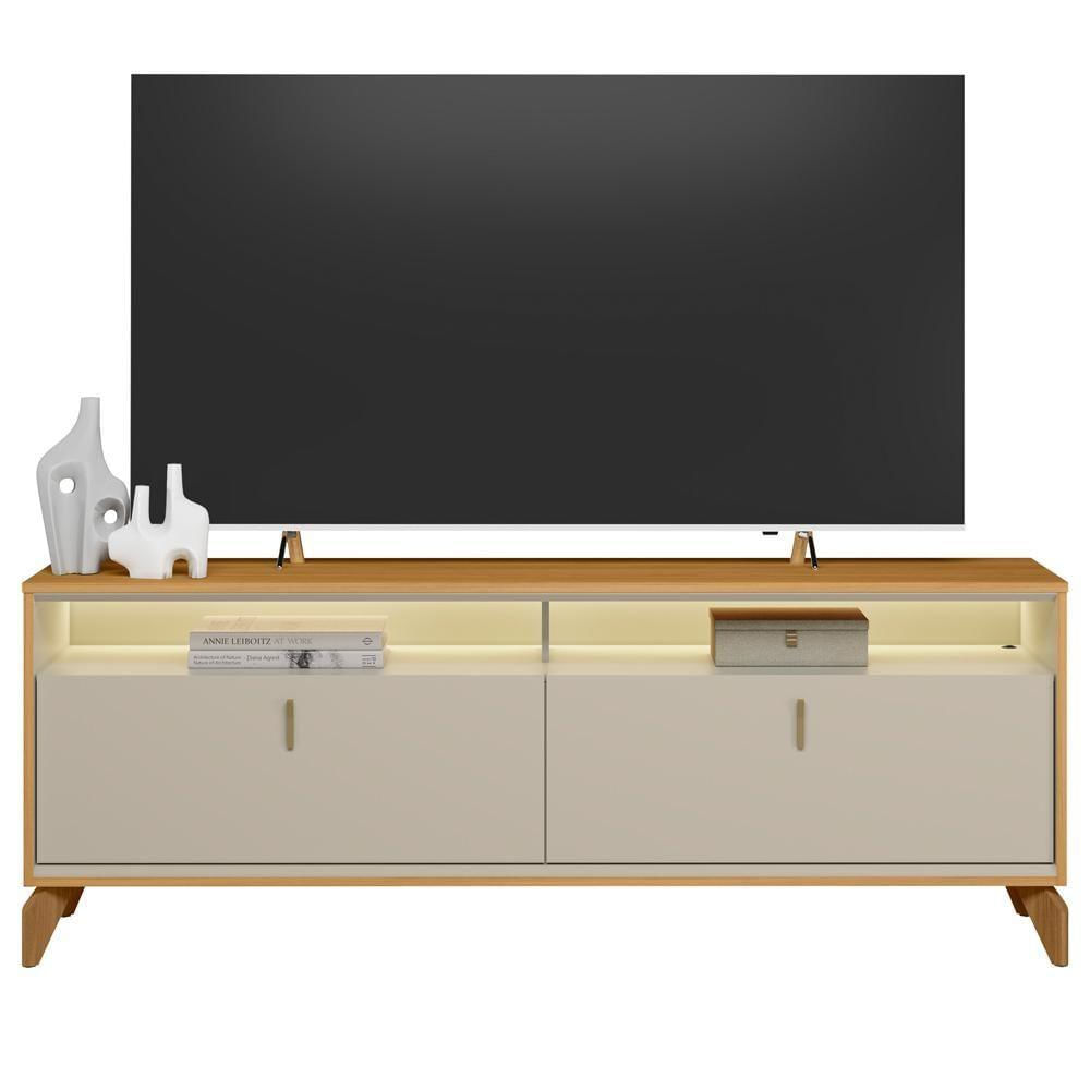 Rack Para Sala De Estar Tv 70 Pol Com Led 160cm Naomi L05 Tauari Off ...