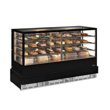 Vitrine Refrigerada Gourmet Gger200 Gelopar Balcão Refrigerado Preto 220v