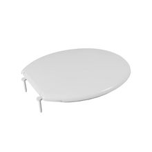 Assento Sanitário Plástico Astra Taj-as Slim Almofadado Branco