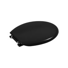 Assento Sanitário Plástico Astra Tpk-as Almofadado Preto