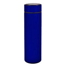 Garrafa Térmica Inteligente De Inox 500ml C/sensor Azul
