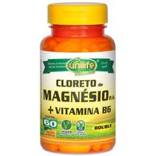 Cloreto De Magnésio P.A. 800Mg Unilife 60 Cápsulas