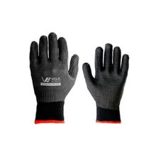 Luva Black Tractor Nº10 Volk Fibra Sintética Borracha - Proteção Mecânica E Térmica - Ca 37981