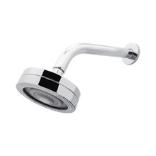 Chuveiro Ducha Autolimpante Redondo Cromado Articulável Solar Ou Gás