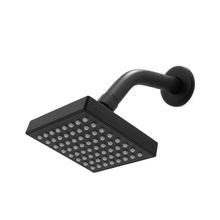 Chuveiro Ducha Quadrado Articulável Preto Fosco Aquecimento Solar Ou Gás Luxo