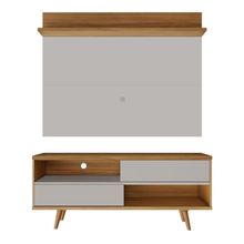 Bancada Retrô Com Painel Para Tv De Até 50 Polegadas Notável