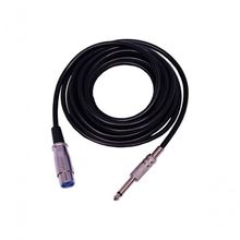 Cabo De Microfone P10 Macho X Cannon Femea