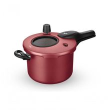 Panela De Pressão Antiaderente Com Visor 4.5 L Mta Cereja