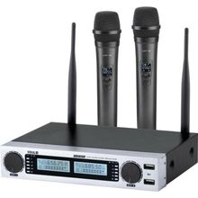 Microfone Sem Fio Duplo Vlr5-02 Plus Vokal [f002]