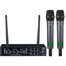 Microfone Sem Fio Harmonics Hsf-300 Duplo [f002]