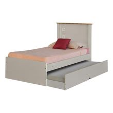 Cama Bibox Solteiro Reino Off White Gran Belo