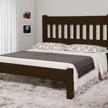 Cama Queen Size Imperial de Madeira Tauari