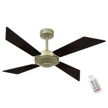 Ventilador Volare Tech New Off Marrom 220v E Controle Remoto