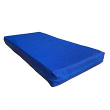 Capa P/ Colchão Solteiro Tipo Hospitalar Impermeável Azul Tamanho:88x188x16cm