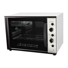 Forno Elétrico Bancada Smart 60s Com Espeto Giratório Fogatti Preto 110v