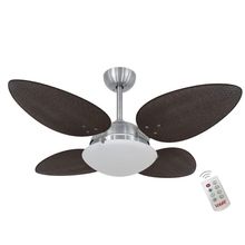 Ventilador Premium Tabaco 220V E Controle Remoto