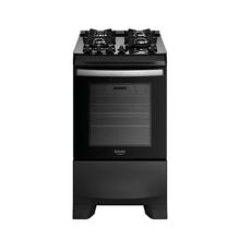 Fogão Dako 4 Bocas Com Mesa De Vidro Chama Supreme Glass Preto Bivolt