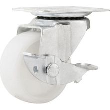 Rodizio Giratório Com Freio 2 Médio 25kg Nylon Gf602 Vonder