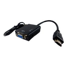 Cabo Adaptador Hdmi Para Vga Para Tv Pc Notebook Monitor