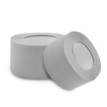 Fita De Vedação Adesiva Porta Janela Protetor 3 Metros X 3,5cm Cinza