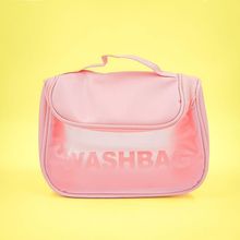 Necessaire Feminina Viagem Gancho Mala Organizadora Pendurar Rosa