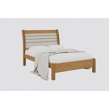 Cama De Casal Queen Esmeralda Plus - D Doro Cinamomo/off White