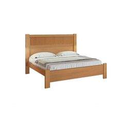 Cama Casal Ripado Primícia Plus 100% Mdf - D Doro Cinamomo/ripado