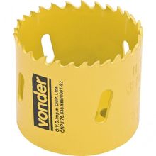 Serra Copo Aço Rápido 17mm Bimetálica Para Metal Vonder