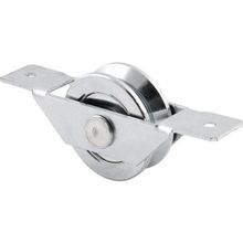 Roldana Para Portão 2 Tipo V Em Aço Zincado Caixa Aberta Re