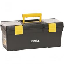 Caixa Plástica Para Ferramentas Baú 455x190x200mm Com Bandej