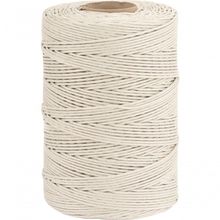 Corda Multifilamento Trançada 5,0mm 4,5kg 297 Metros Branca