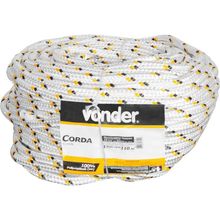 Corda Multifilamento Trançada 19,0mm 17,5kg 110 Metros Branc