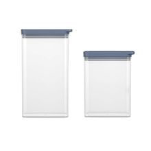 Potes Herméticos Organizadores Electrolux Experience Empilháveis Modular 2 Unidades