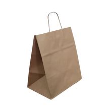 Sacola De Papel Kraft 16cm X 13,5cm X 8cm - 10 Unidades