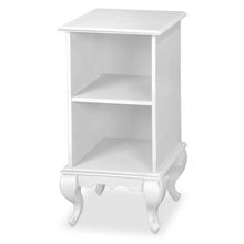 Estante Antique Pequena Pés Luiz Xv Branca