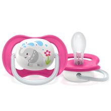 CHUPETA ULTRA AIR UNIT MENINA ELEFANTE 6-18M - PHILIPS AVENT