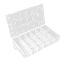Organizador Plástico Transparente com 14 Compartimentos Tramontina Caixa Divisórias Tramontina