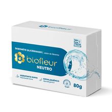 Sabonete Glicerinado Biofleur Neutro 80g