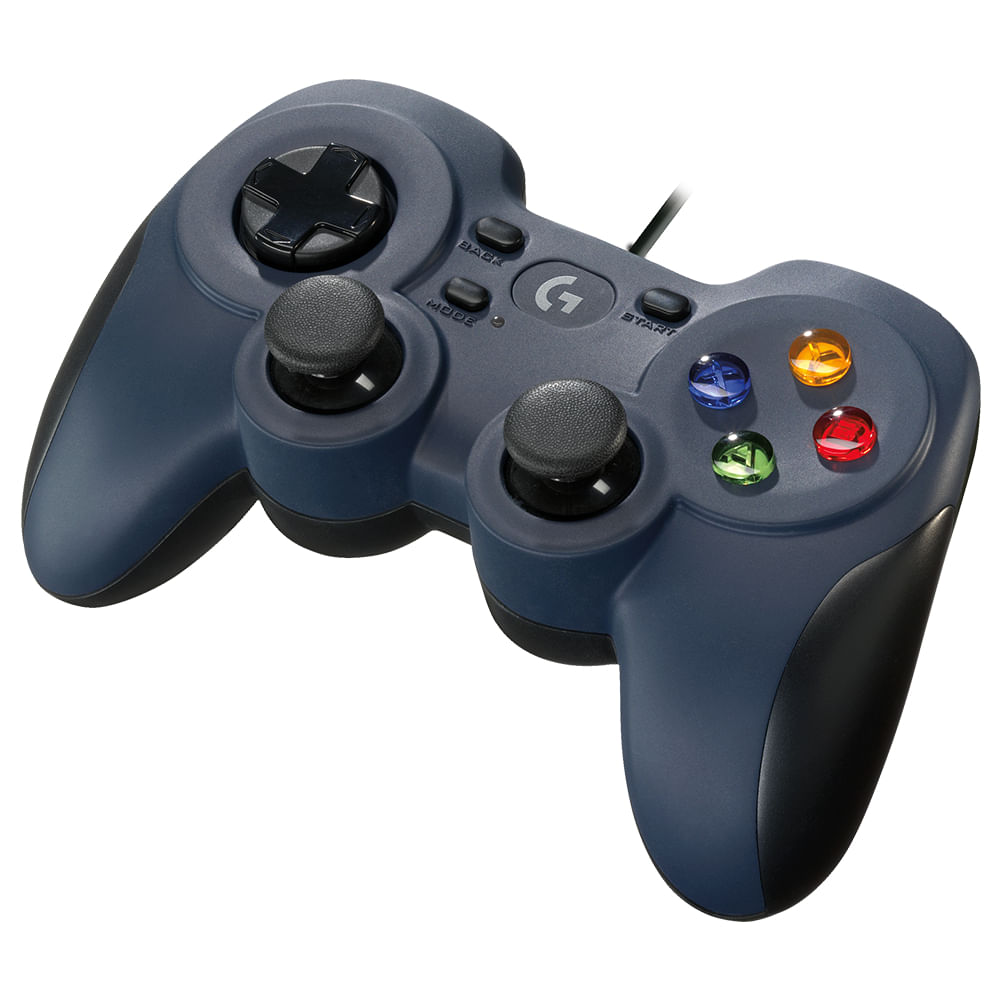 CONTROLE GAMER COM FIO USB LOGITECH G F310 AZUL