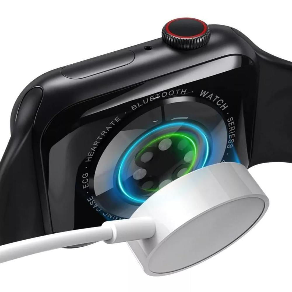 Relogio Digital Mini Smartwatch Gs8 Watch 8 Tamanho 41mm Unissex