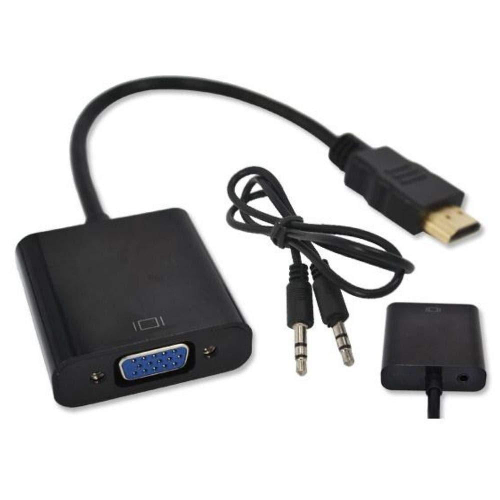 Cabo Adaptador Conversor HDMI x VGA Cabo 15Cm