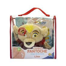 LIVRO + FANTOCHE  - LINO - AMIGOS DA ESCOLINHA