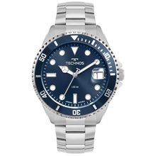 Relógio Masculino Technos  Acqua Prata 2415EG/1A