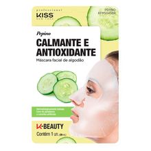 Máscara facial Kiss New York  Pepino 20ml