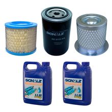 Kit Preventiva Compressor Parafuso Schulz SRP 2005 2008 2010 2015 TA05C TA08C TA10C TA15C CSRP2008