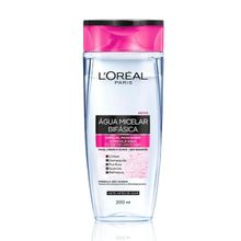 Água Micelar Bifásica L'Oréal Paris Solução de Limpeza 5 em 1 - 200ml