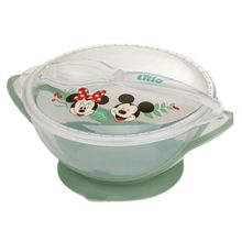 Prato Bowl Com Ventosa e Colher Disney Neutro 0 a 6 Meses