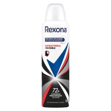 Desodorante Antitraspirante Aerosol Rexona Feminino Antibacterial + Invisible 150ml